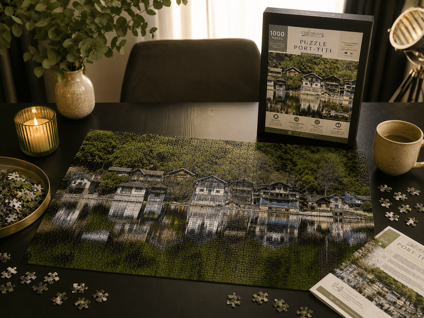 Puzzle Port Titi 1000 piéces terminé