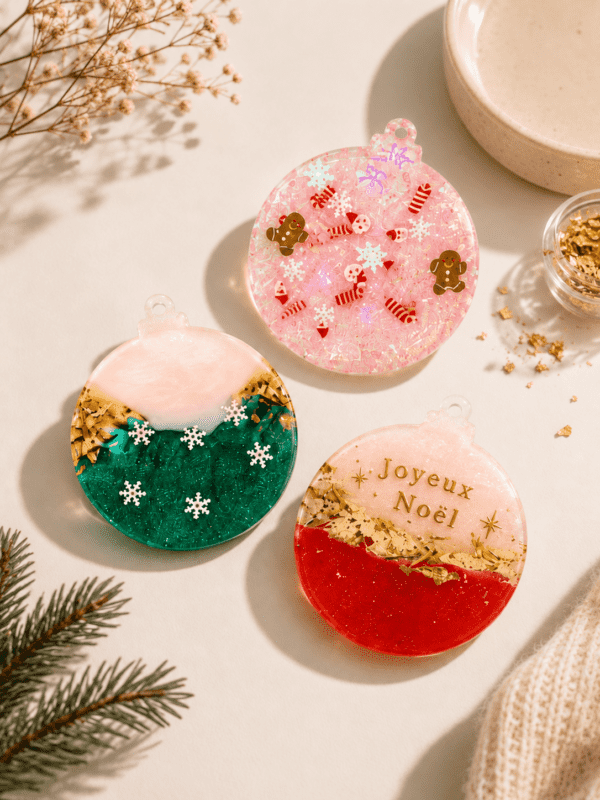 Atelier Boule de Noël en Résine UV – 22 novembre 2026 | Marché de Noël de Pierrefontaine-les-Varans