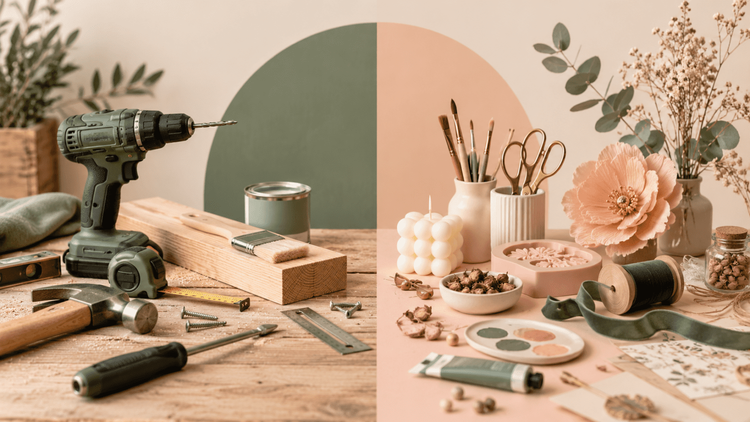 Atelier créatif ou bricolage : quelle différence ?
