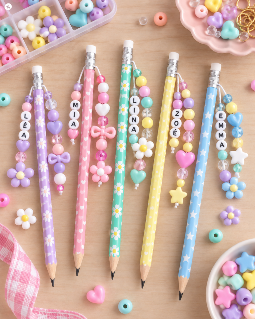 Atelier crayon personnalisé dés 4 ans