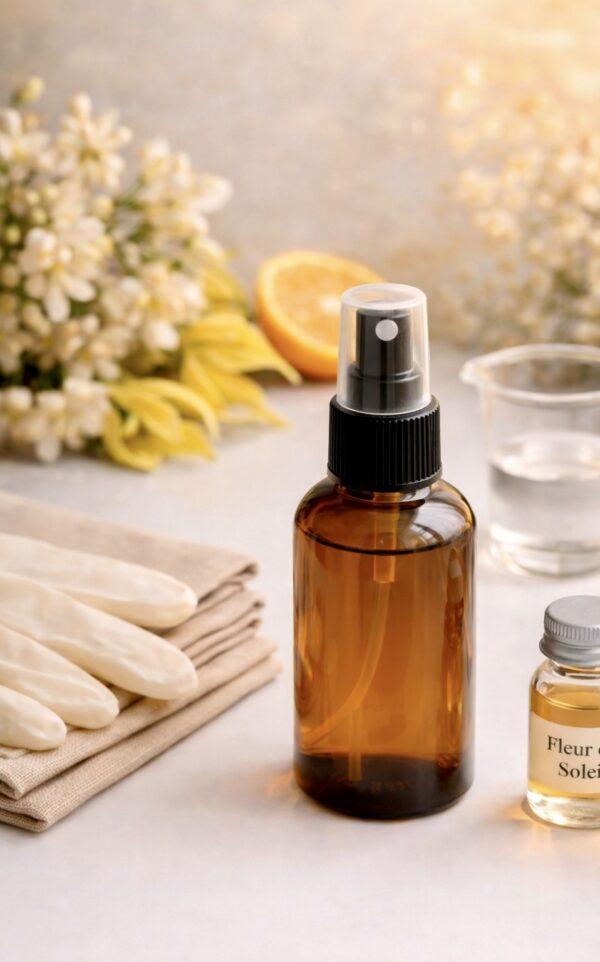 brume d’ambiance maison fleur de soleil flacon