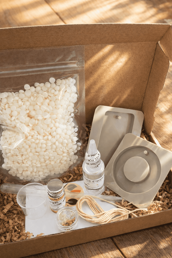 matériel kit suspension parfumée cire soja moule silicone