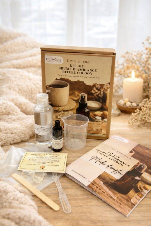 kit diy brume ambiance cocoon parfum grasse